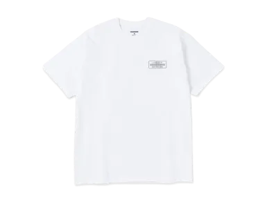 NEIGHBORHOOD BAR & SHIELD / C-TEE . SS "White"