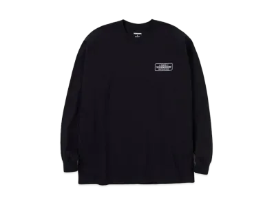 NEIGHBORHOOD BAR & SHIELD / C-TEE . LS "Black"