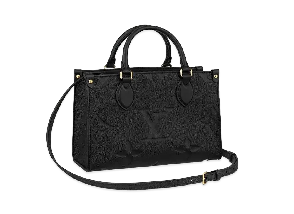 Louis Vuitton OnTheGo PM Monogram Empreinte Leather "Noir"