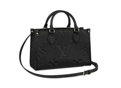 Louis Vuitton OnTheGo PM Monogram Empreinte Leather "Noir"