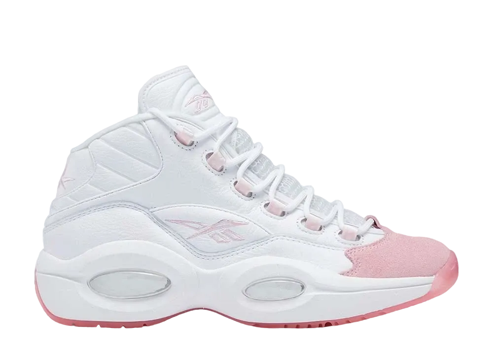 Reebok Question Mid "Pink Toe"