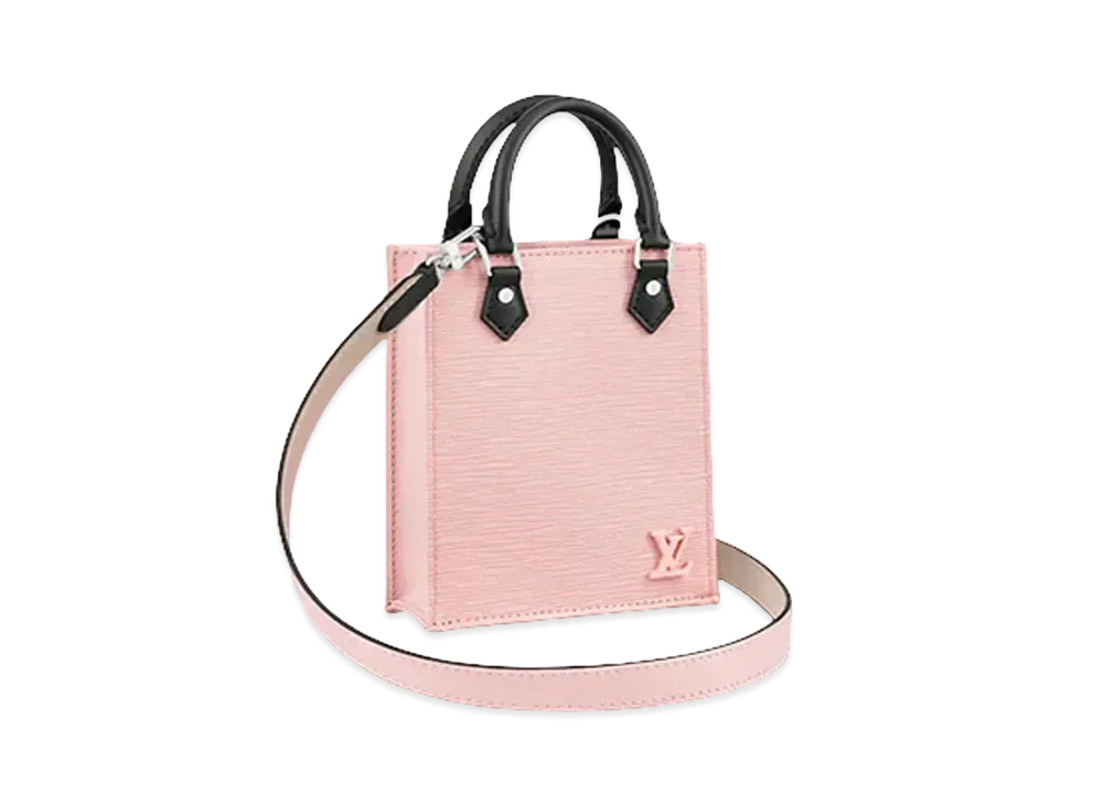 Louis Vuitton Petit Sac Plat Epi Leather "Rose Ballerine"