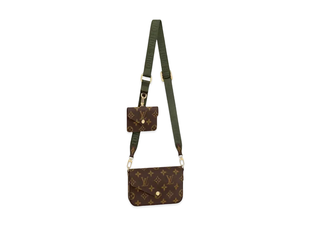 Louis Vuitton Félicie Strap & Go Monogram