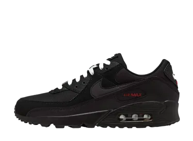 Nike Air Max 90 "Black/Sports Red/White"