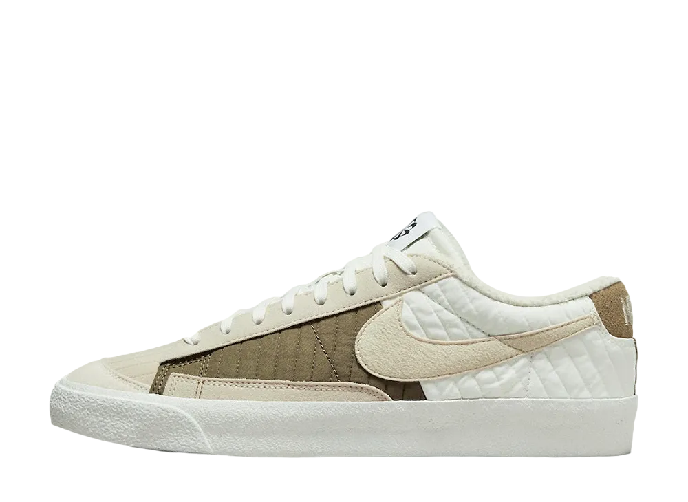 ナイキ ブレーザー ロー '77 LX パッチワークキルト "セイル/ラタンブラウン"
