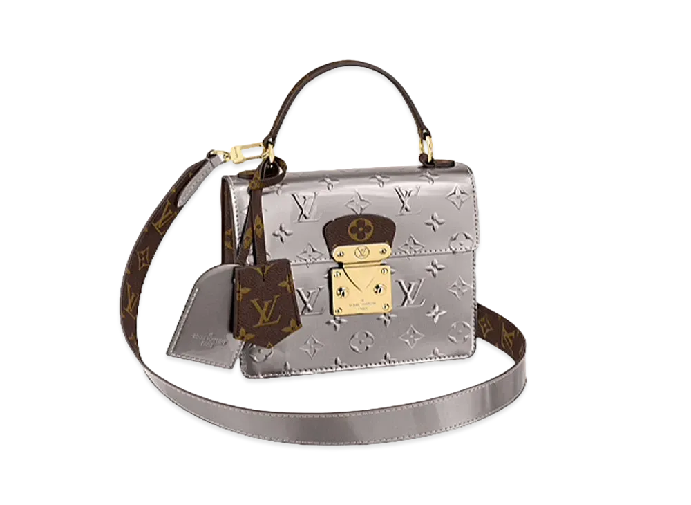 Louis Vuitton Spring Street PM Monogram Vernis "Taupe"