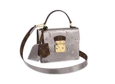 Louis Vuitton Spring Street PM Monogram Vernis "Taupe"