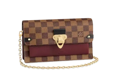 Louis Vuitton Vavin Chain Wallet Damier Ebene