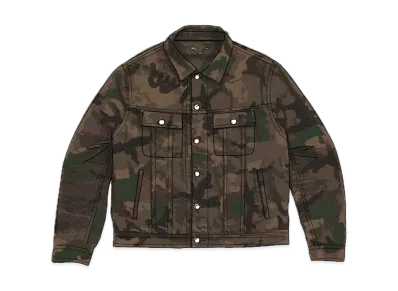 Supreme / Louis Vuitton Jacquard Denim Trucker Jacket "Camo"