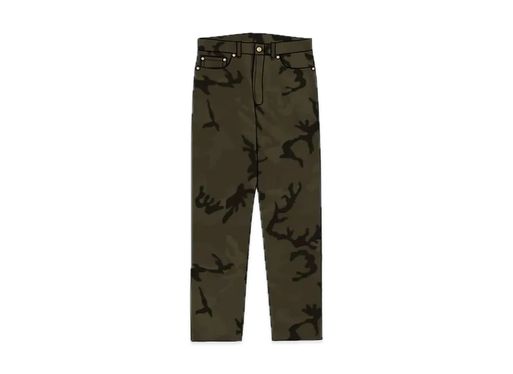 Supreme / Louis Vuitton Jacquard Denim 5-Pocket Jean "Camo"