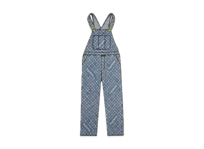 Supreme / Louis Vuitton Jacquard Denim Overalls "Blue"