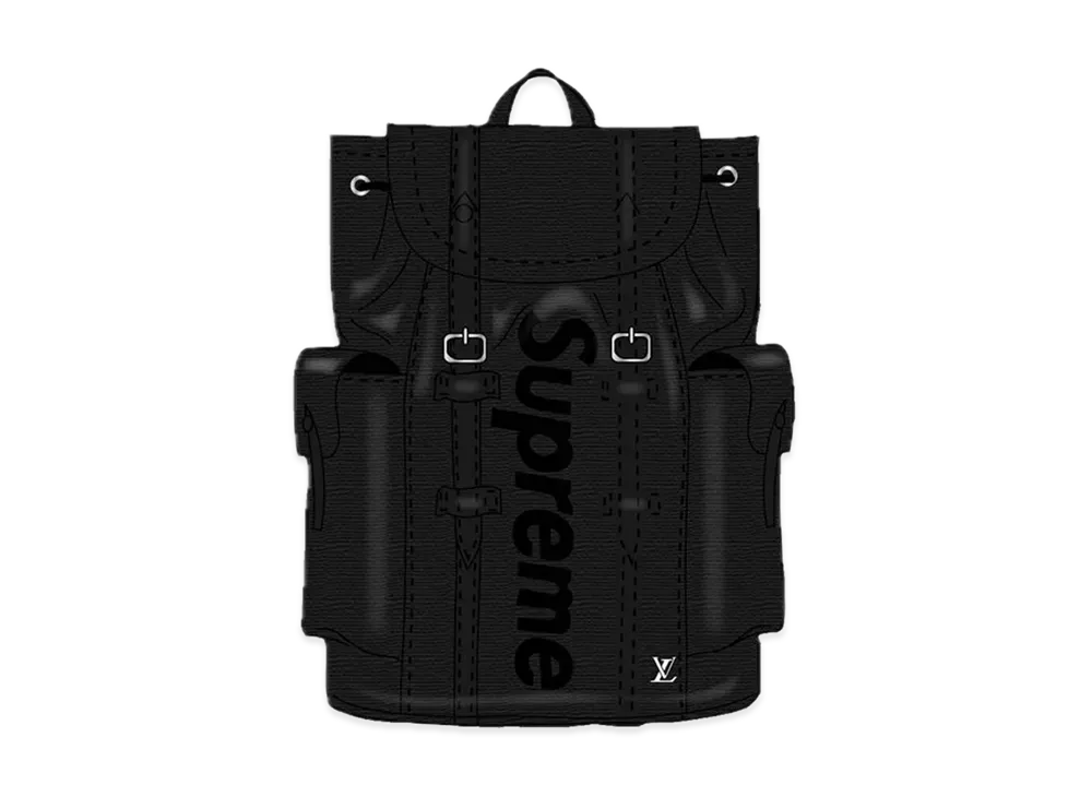 Supreme / Louis Vuitton Christopher Backpack "Black"