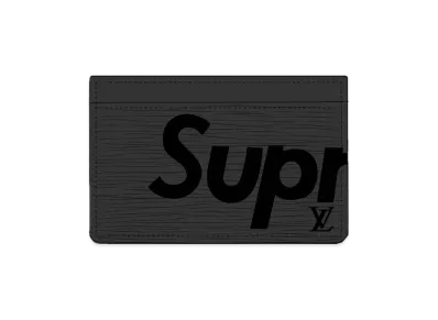 Supreme / Louis Vuitton Porte Carte Simple "Black"