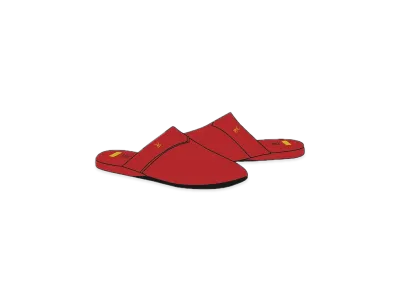 Supreme / Louis Vuitton Hugh Slipper "Red"