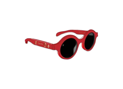 Louis Vuitton x Supreme Downtown Sunglasses "Red"
