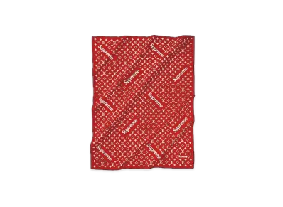 Supreme / Louis Vuitton Monogram Blanket "Red"