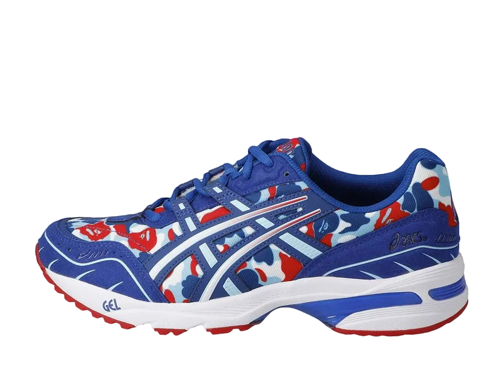 アベイシングエイプ × アシックス ゲル1090 "フランス カモ"