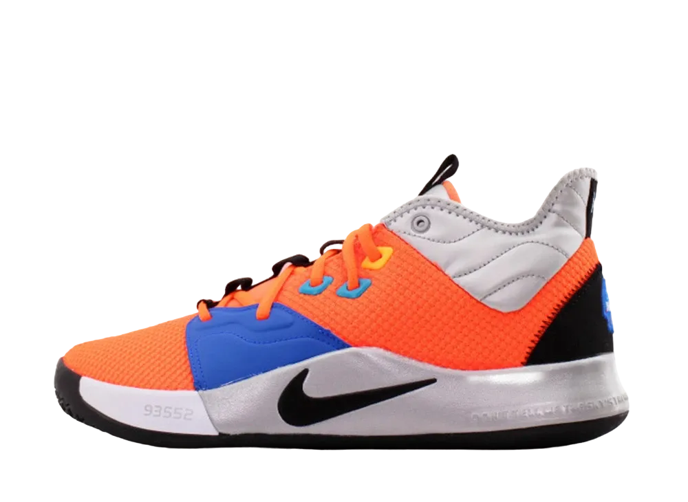 ナイキ ポールジョージ 3 ナサ "トータルオレンジ/メタリックシルバー"