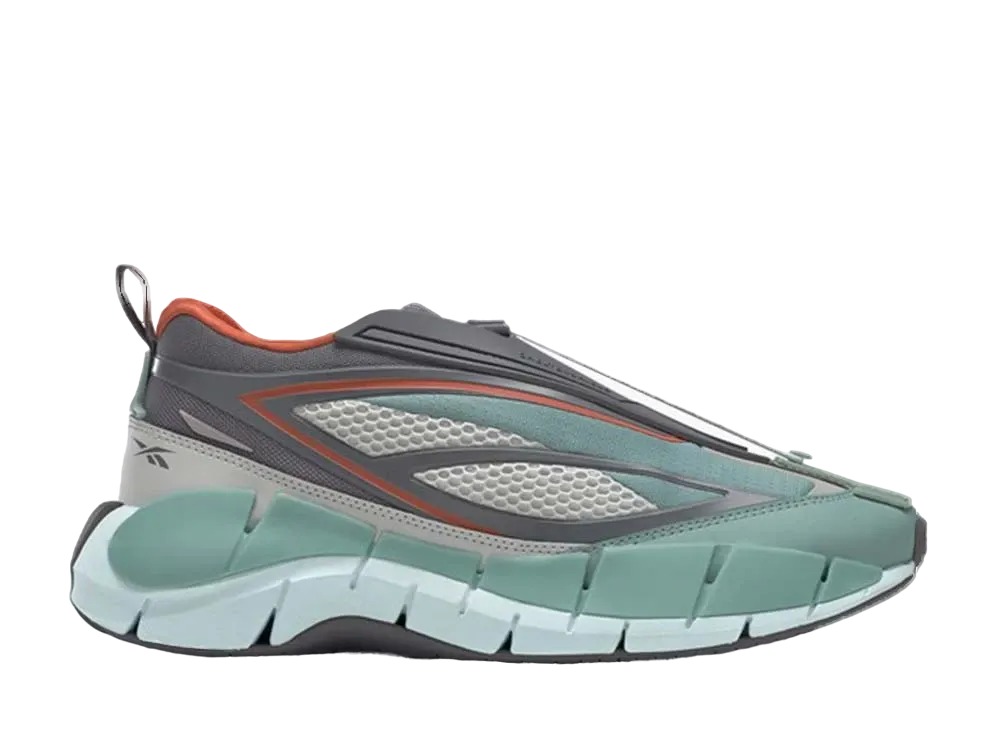 リーボック ジグ 3D ストーム ハイドロ "グリーン スレート/ピュア グレー 2/グラス ブルー"