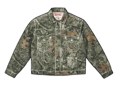 Supreme / True Religion® Denim Trucker Jacket "Camo"