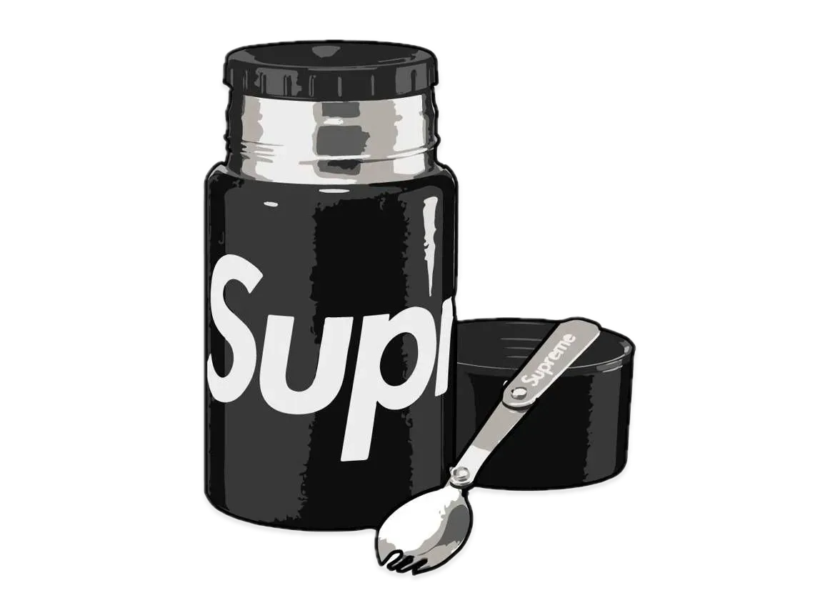 Supreme / SIGG 0.75L Food Jar "Black"