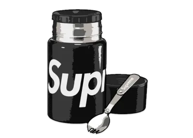 Supreme / SIGG 0.75L Food Jar "Black"