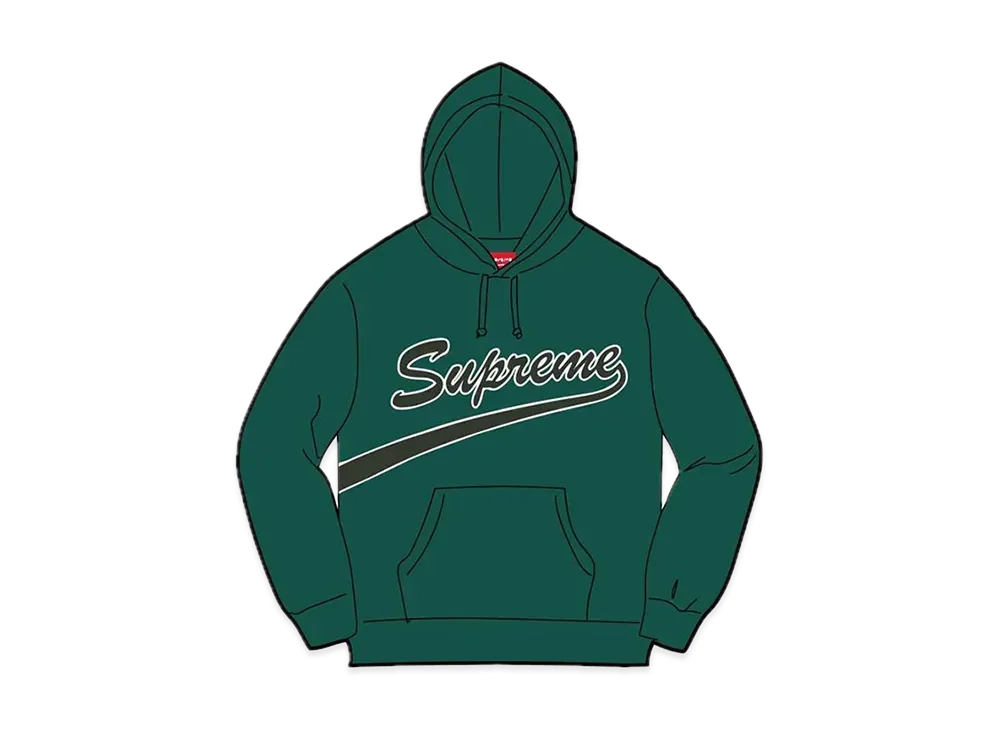 Supreme Tail Hooded Sweatshirt "Green"
