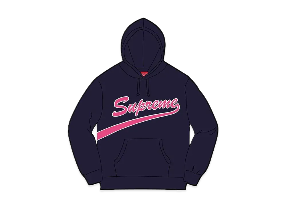 Supreme Tail Hooded Sweatshirt "Navy"