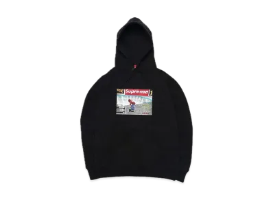 Supreme / Thrasher® Hooded Sweatshirt "Black"