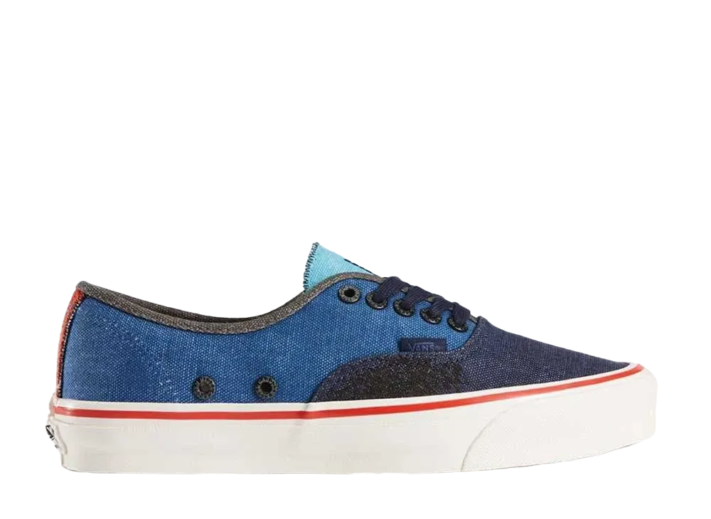 Nigel Cabourn × Vans Vault UA OG Authentic LX "Crazy Navy Mix"