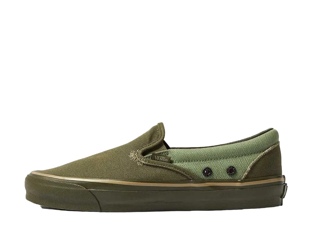 Vans Vault × Nigel Cabourn UA OG Classic Slip-On LX "Usmc Army Mix"