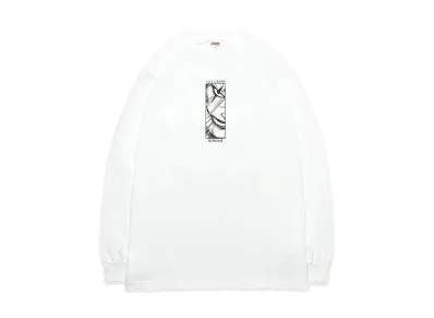 Supreme The Crow L/S Tee "White"