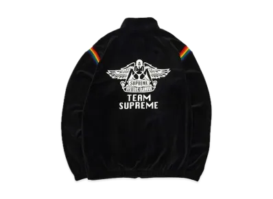 Supreme x HYSTERIC GLAMOUR Velour Track Jacket "Black"