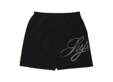 Supreme Mesh Script Water Short "Black"