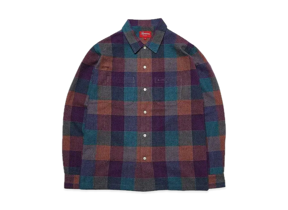 Supreme Plaid Flannel Shirt "Multi" (21FW)