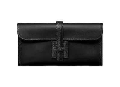 Hermes Jige Elan 29 Touche Pochette "Black/Black"