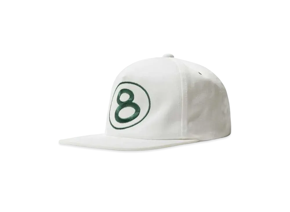 Stussy NUMBER 8 CAP "White