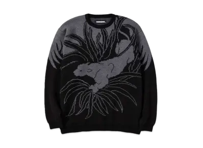 NEIGHBORHOOD JACQUARD / AW-KNIT . LS "Black"