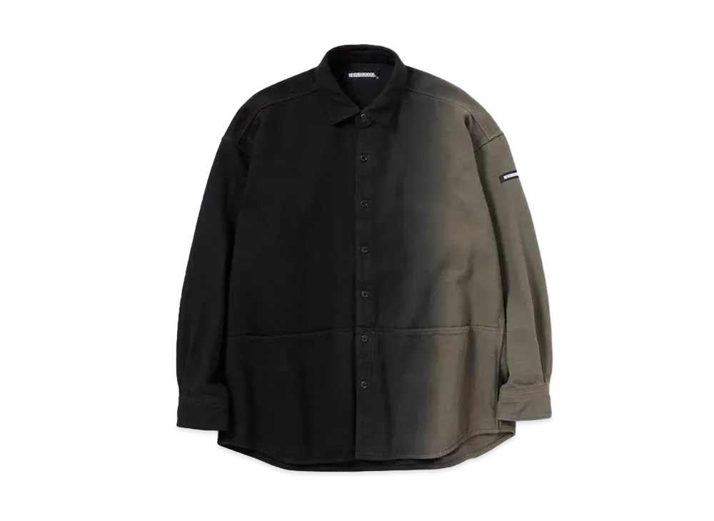 NEIGHBORHOOD GRADATION / C-SHIRT . LS "OLive Drab"