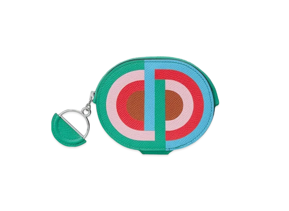 Hermes In-The-Loop Mini Wallet "Multicolor/Vert Veronèse"