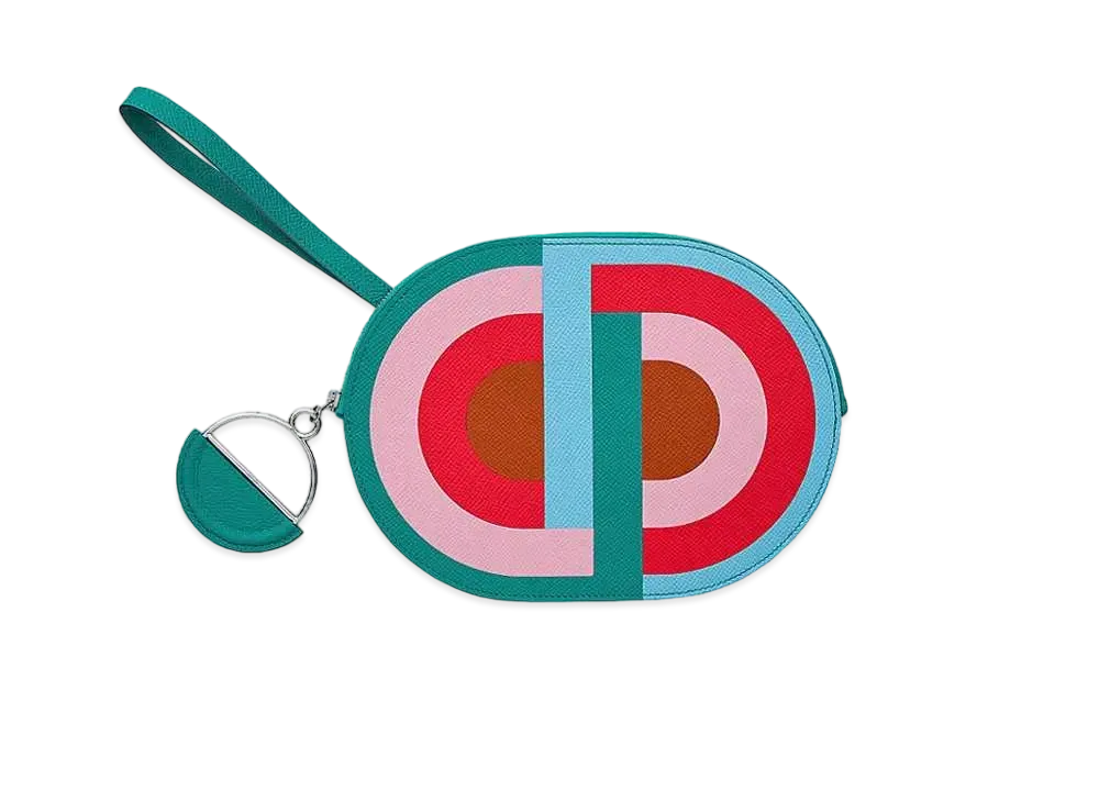 Hermes In-The-Loop To Go Pouch "Multicolor/Vert Veronèse"