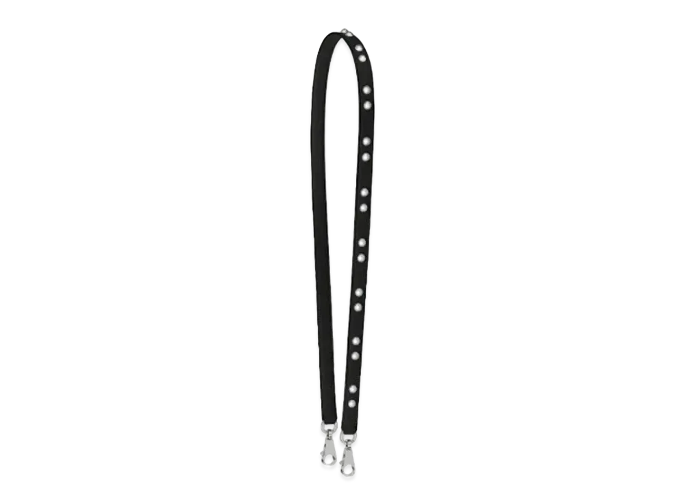 Hermes Mini Chien Ronde 16Mm Bandouliere "Black"