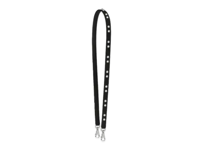Hermes Mini Chien Ronde 16Mm Bandouliere "Black"