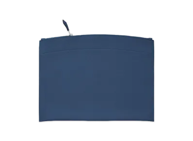 Hermes Bazar Gm Pouch "Blue Brighton"