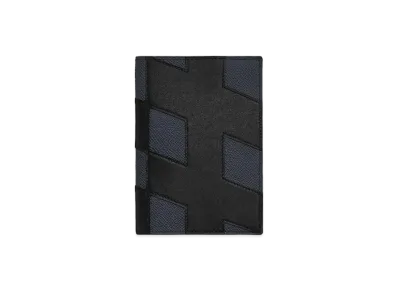 Hermes H-Tag Passport Holder "Black/Blue Indigo"