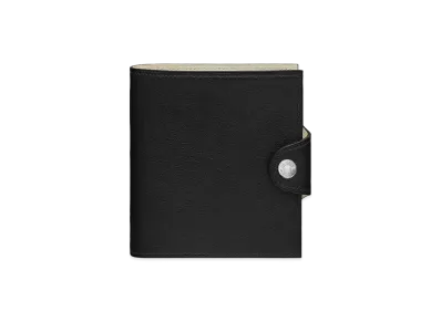 Hermes Ulysse Mini Notebook Cover "Black/Nata"