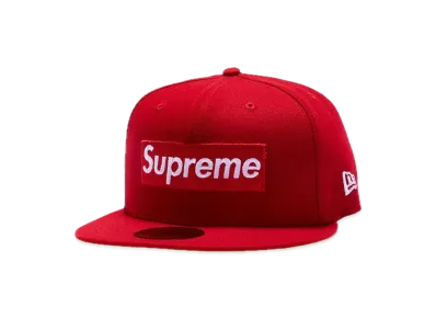 Supreme No Comp Box Logo New Era "Red"