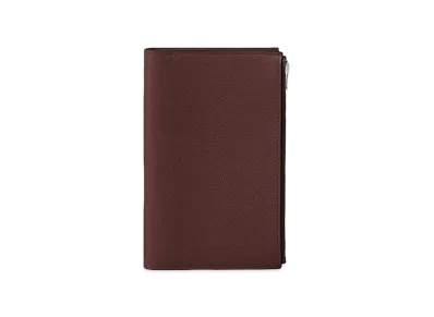 Hermes Ea Zip Notebook Cover "Rouge Serie"