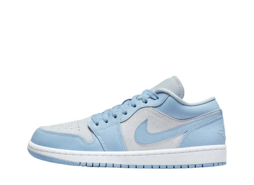 ナイキ ウィメンズ エアジョーダン1 ロー "フットボールグレー/アルミニウム/ホワイト"