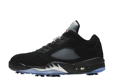 Nike Air Jordan 5 Low Golf "Black Metallic"